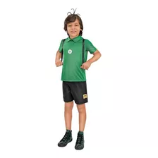 Fantasia Cebolinha Original Infantil Mochila Shorts Camiseta