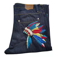 Jeans Bordados Caballero Coogi Talla 42