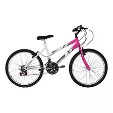 Bike De Mulher Aro 24 Ultra Bikes Com Marcha Leve Feminina