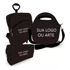 Kit Escolar C/carrinho Escolar Mochila Lancheira Necessaire