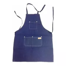 Pechera Delantal Barbería, Peluquería Jeans