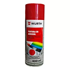 Pintura Aerosol Esmalte Spray Wurth Rojo Trafico Ral 3020