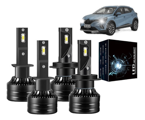 Kit De Faros Led Auto 16000lm 120w Para Para Volkswagen Csp Volkswagen POLO SEDAN HIGHLINE