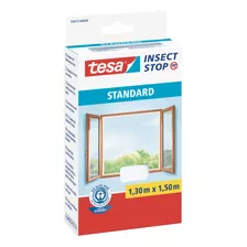 Malla Mosquitera Tesa Ventanas Blanca 1,3m X 1,5m Color Blanco