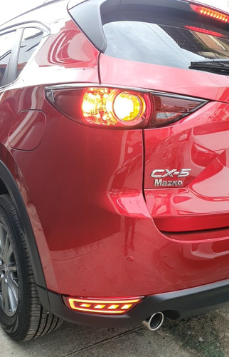 Tragaluces Led Bomper Trasero Mazda Cx5 2017 -2020 Foto 2