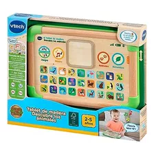 Vtech Tablet De Madera Fsc - Descubre Los Animales