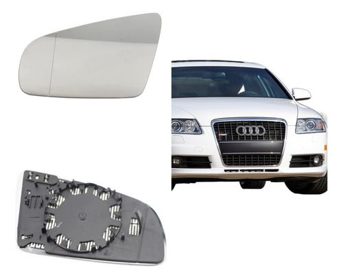 Foto de Luna Espejo Lateral Izquierdo Compatible Audi A6 2005-2008