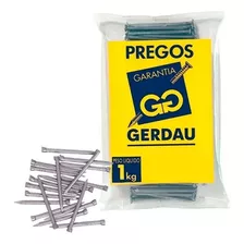 Prego Sem Cabeça Polido 12x12 1kg Gerdau