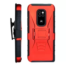 Funda Uso Rudo 3 En 1 Colores Motorola Moto Defy 2021