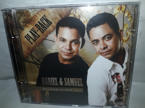 Cd Daniel E Samuel Declaraçao De Amor Vol. 02 Bonus Play Bac