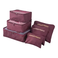 Set Organizador De Viaje De 6 Piezas Super Promoción