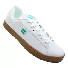 Tenis Dc Shoes Notch Sn Mx Adys100500 Hwg White/white/gum