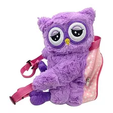 Mochila Snuggle Stuffs Girls Plush Lavender Nocturna, 15 