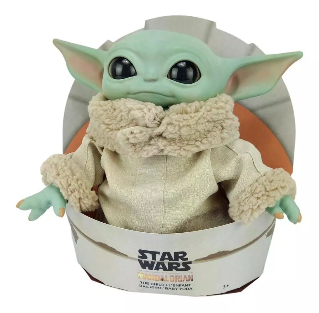 Boneco Baby Yoda Star Wars Mandalorian Decoração Presente 