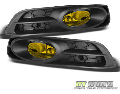 For 2012-2013 Honda Civic 2dr Coupe Yellow Bumper Fog Li Yyk Foto 2