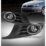 For 19-20 Vw Jetta Bumper Driving Fog Light Lamp Chrome  Nnc