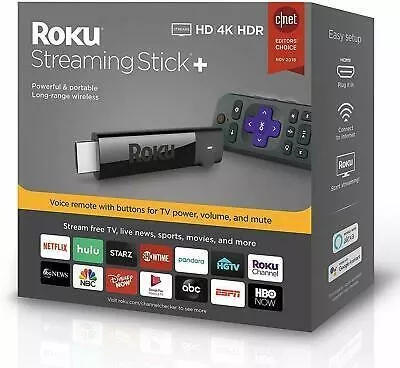 Roku, Dispositivo Streaming+ 4k/hd/hdr
