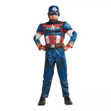 Disfraz Capitan America Original De Disney Store Americano 