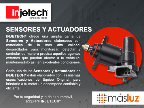1) Sensor Abs Del Silverado 1500c V8 4.8l 07 Injetech Foto 5
