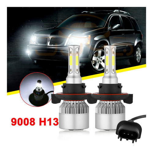 Kit De Luces Led 9008 De 8000 Lm Para Pontiac Torrent 2006-2 Foto 2