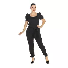 Conjunto Scrub Feminino Manga Princesa Bufante Preto