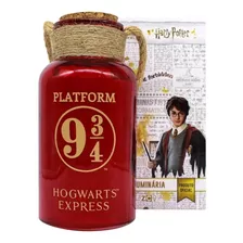 Luminária Abajur Pote Led Harry Potter Hogwart Express
