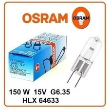 Lampara Osram 64633 Hlx 15v 150w G6.35
