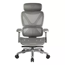 Cadeira Ergonômica De Escritório Thunderx3 Xtc Mesh Cinza