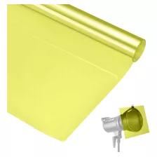 Filtro Gelatina Para Iluminação E Estúdio - Amarelo #504