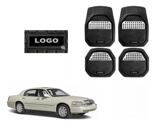 Foto de Tapetes 4pz Bandeja 3d Logo Lincoln Towncar 2007 - 2011 2012