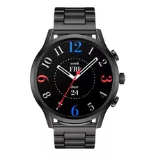 Reloj Smartwatch Mistral Smt-ts68-01 Ø52mm Malla De Acero
