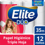 Primera imagen para búsqueda de papel higienico elite duo