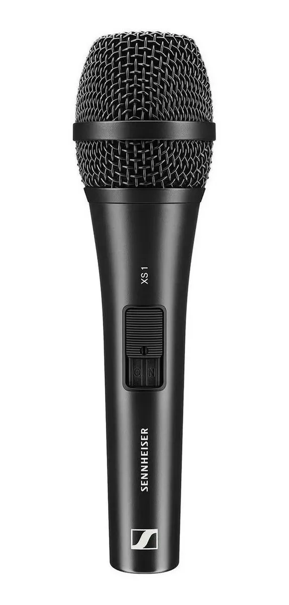Microfone Sennheiser Xs 1 Dinâmico  Cardióide Preto