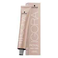 Coloração Igora Royal Nude Tones 8.46 Loiro Claro Bege