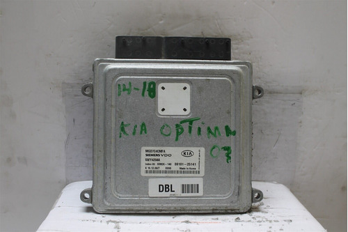 2006-2008 Kia Optima Magentis Engine Control Unit Ecu 39 Tty Foto 2