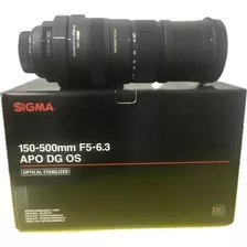Objetivo Lente Sigma 150-500mm F5-6.3 Dg Apo Os Hsm P/nikon