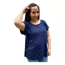 Remera Estampado Estrella Style&co Premium Talles Grandes 