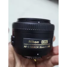 Lente Nikon Dx Af-s Nikkor 35 Mm 