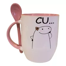 Caneca Com Colher - Flork Cunhada Você Merecia O Mundo Mais!