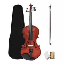 Amadeus Cellini Amvl003 Violin 3/4 Natural Brillante Full 
