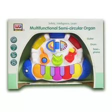 Piano Musical Bebés Sonidos De Instrumentos Con Luz Color Multicolor