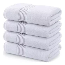 Utopia Towels Juego De Toallas De Baño De Lujo De 4 Piezas, 