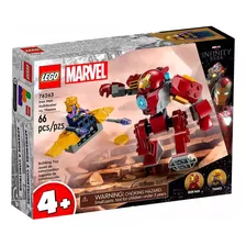 Lego Hulkbuster Do Homem De Ferro Vs Thanos 66 Peças 76263