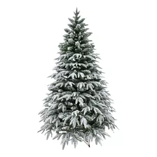 Adorno Árbol Nevado Navidad Decoración Arbolito 2.10mt 1000