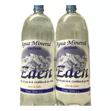 Agua Mineral Gasificada Eden 2 Litros Pack 6 Unidades Super