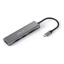 Adaptador Hub Usb Tipo C iPad Pro Hdmi 4k Usb 3.0 Cartao Sd