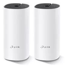 Roteador Tp-link Sistema Wi-fi Mesh Ac1200 Deco M4 (2-pack) Cor Branco 110v/220v