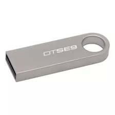 Pendrive Kingston Datatraveler Se9 Dtse9h 64gb 2.0 Plateado