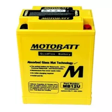 Bateria Moto Honda Cb-400/cb-450/sr Motobatt Gel Mb12u