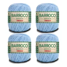 Barbante Barroco Maxcolor 4 Circulo 200g - 4 Unidades